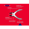 Maun Flat Nose Pliers Smooth Jaw 140mm (5 1/2in)