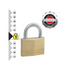 Masterlock Solid Brass 50mm Padlock  5 Pin - Keyed Alike x 2