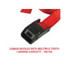 Masterlock Lashing Straps 5m (2) Coloured with Metal Buckle