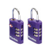 Masterlock TSA Combination Zinc Padlocks 3 Digit 30mm x 2