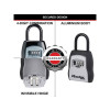 Masterlock Portable Shackled Combination Key Lock Box