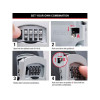 Masterlock Portable Shackled Combination Key Lock Box