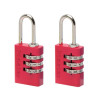 Masterlock Aluminium Combination Padlocks 3 Digit Colour 20mm x 2