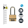 Masterlock Excell 4 Digit Combination 50mm Padlock - 51mm Shackle