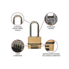 Masterlock Excell 4 Digit Combination 50mm Padlock - 51mm Shackle