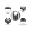 Masterlock Excell Stainless Steel Discus 70mm Padlock