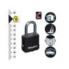 Masterlock Excell Weather Tough 51mm Padlock 5 Pin - 51mm Shackle