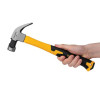 Roughneck Claw Hammer Fibreglass Shaft 454g (16oz)