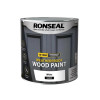 Ronseal 10 Year Weatherproof Wood Paint White Gloss 2.5 Litre