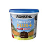 Ronseal Fence Life Plus Dark Oak 5 Litre