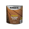 Ronseal Quick Drying Decking Stain Rich Teak 2.5 litre