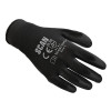 Scan Black PU Coated Gloves - Large (Size 9) (Pack 12)