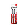 Sharpie Fine Tip Permanent Marker Black (Pack of 2)