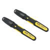 Stanley Black Chisel Tip Markers (2)