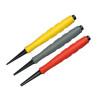 Stanley Dynagrip Nail Punch - Set of 3 0.8mm, 1.6mm & 2.4mm