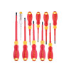 Stanley FatMax® VDE Insulated Phillips Pozidriv & Slotted Screwdriver Set 10 Piece