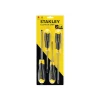 Stanley Cushion Grip Screwdriver Set Par/Flared /Phillips 4 Piece