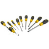 Stanley Cushion Grip Screwdriver Set Flared / Pozi  10 Piece