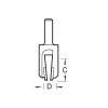 24/10 X 1/4 Tct Plug Maker No.10