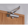 Union CE3F Fixed Size 3 Rack & Pinion Door Closer Silver